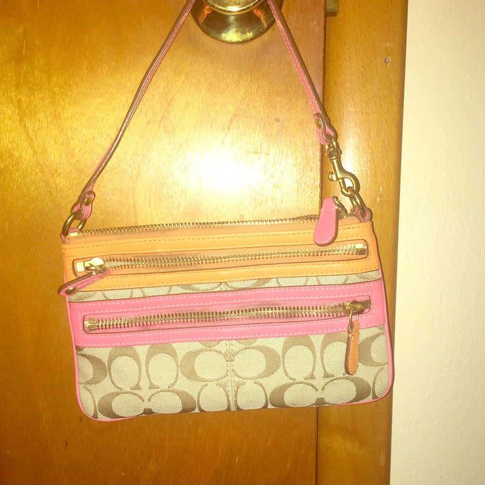 SOLD Bonnie Cashin Coach clutch wallet wristlet